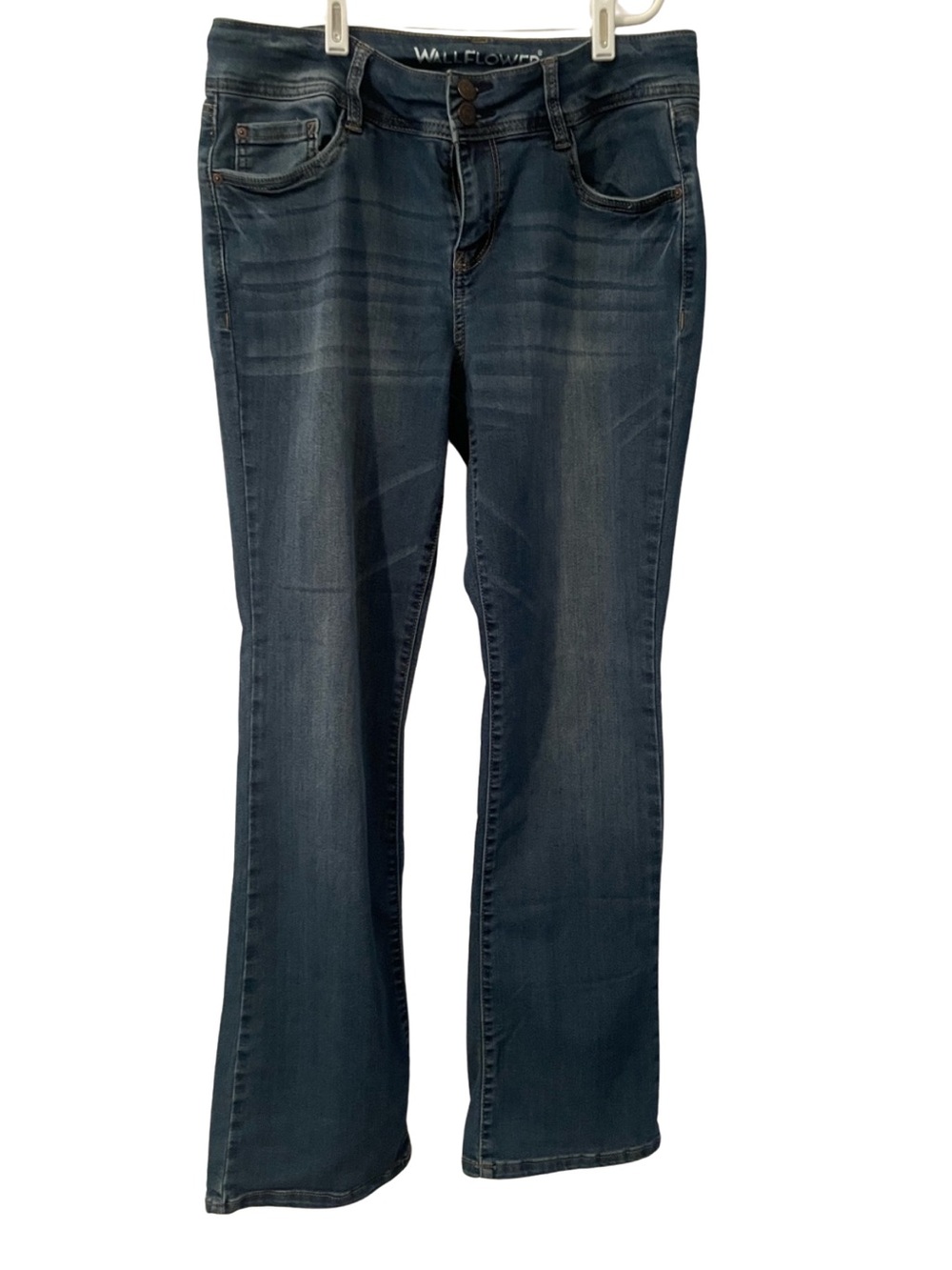 Wallflower Ultra Fit dark wash bootcut jeans